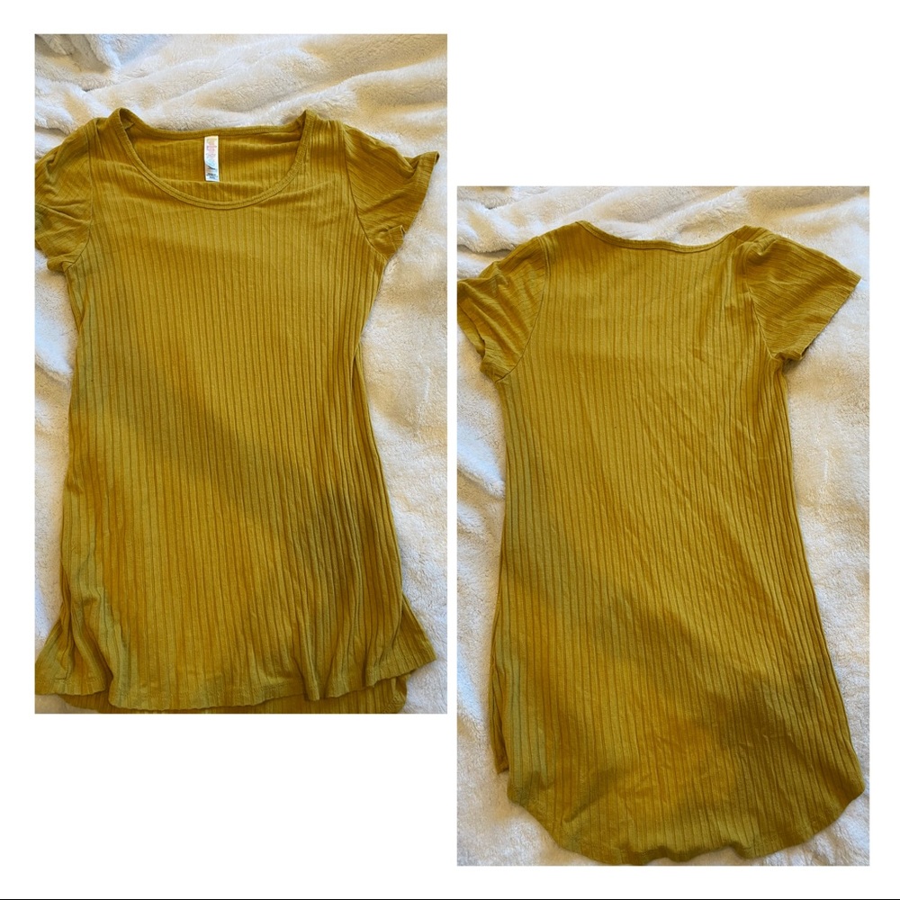 lularoe XXS yellow tshirt
